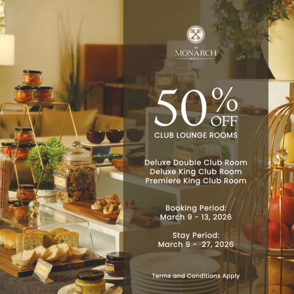 Club Lounge Rooms 50%